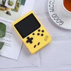 Máy chơi game cầm tay MK500 Màu Vàng - 3.0 inch Macaron Mini – 500 trò chơi tích hợp 