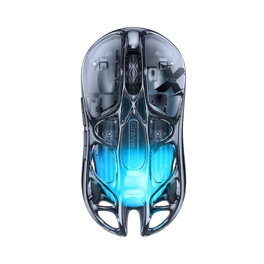 Chuột GravaStar Mercury X Air + 8K Dongle (Onyx Crystal)