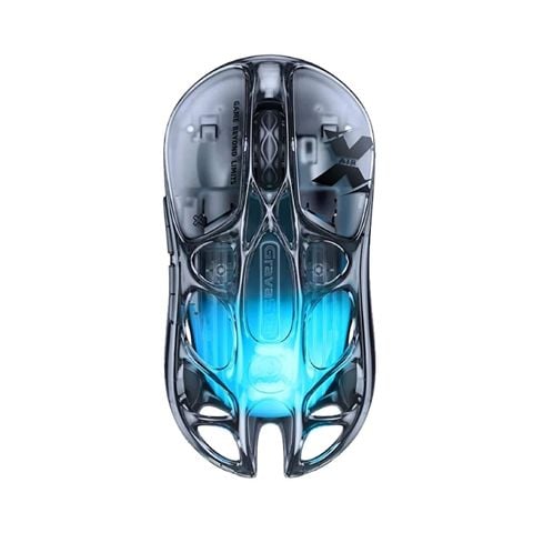 Chuột GravaStar Mercury X Air + 8K Dongle (Onyx Crystal)
