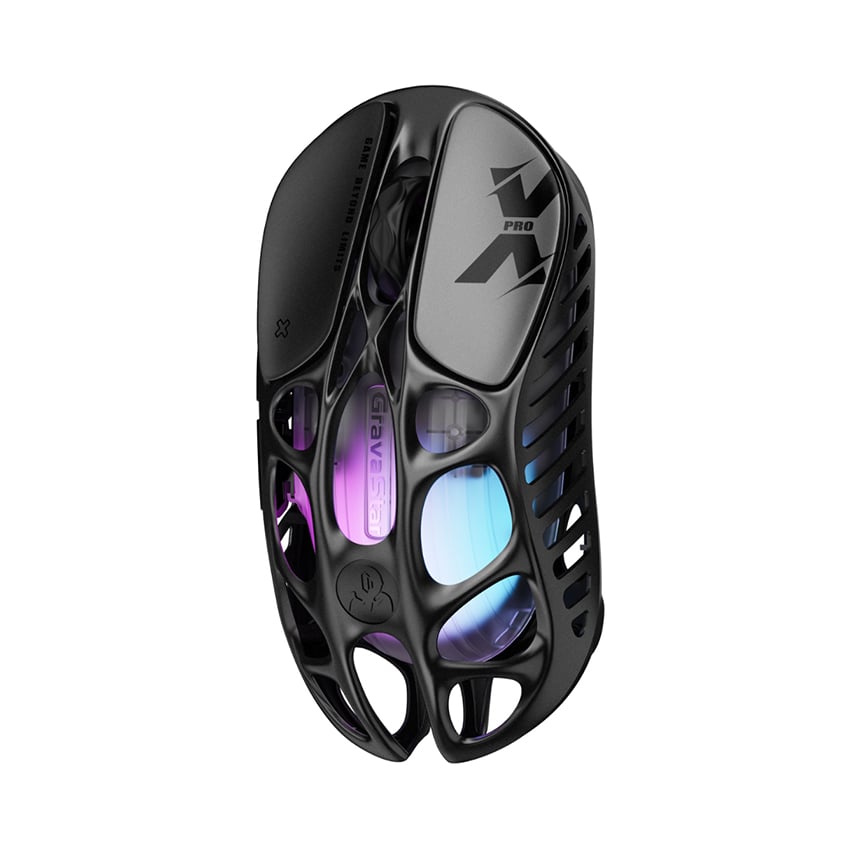 Ảnh minh họa Chuột GravaStar Mercury X Pro + 8K Dongle (Galaxy Black) 1