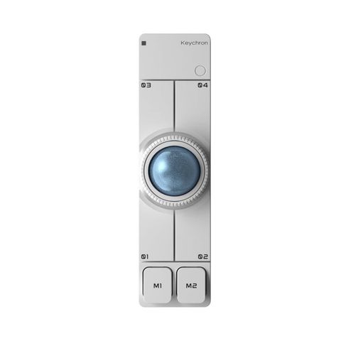 Chuột không dây dạng bi lăn Keychron NP-3 Trắng