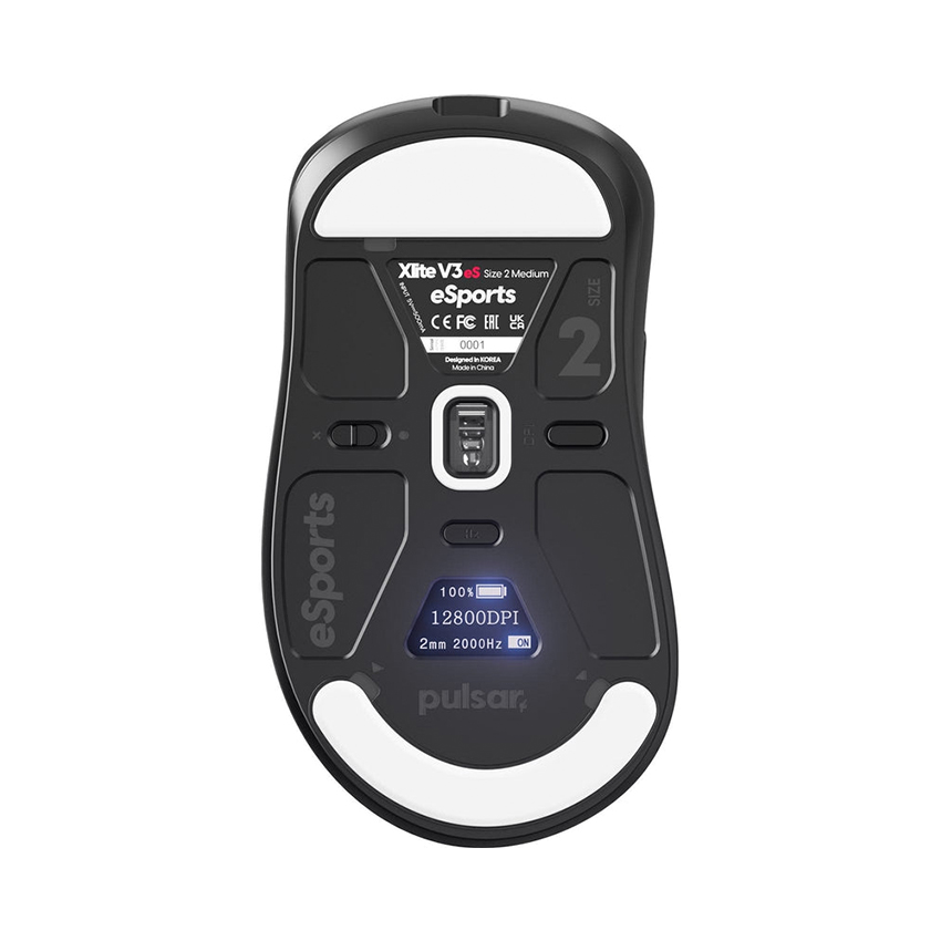 Ảnh minh họa Chuột không dây Pulsar Xlite V3 eS Wireless Size 2-Black 1