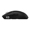 Chuột Logitech PRO X3 SUPERSTRIKE | HITS Thế Hệ Mới, Pin 135 Giờ