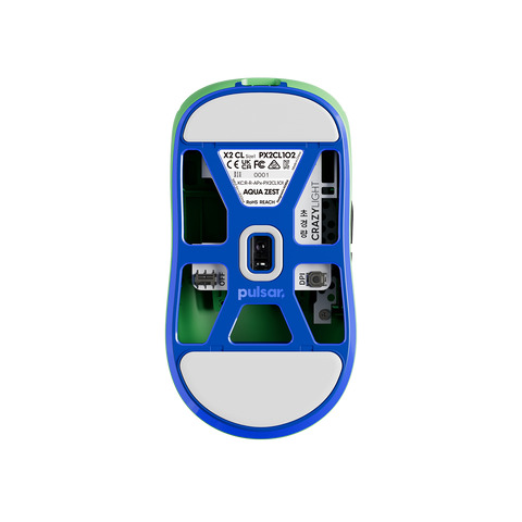 Ảnh minh họa Chuột Pulsar không dây Pulsar X2 CrazyLight Aqua Zest 1