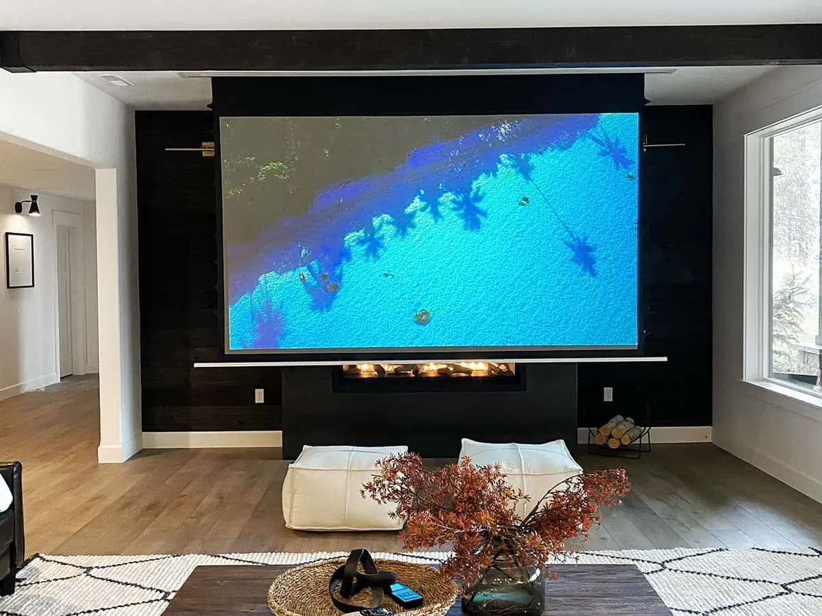 Ảnh minh họa Màn chiếu Elite Screens Evanesce Tab-Tension B CineGrey 5D 126 inch ETB126HD5-E10 – Màn âm trần căng 2 mép chống sáng 1