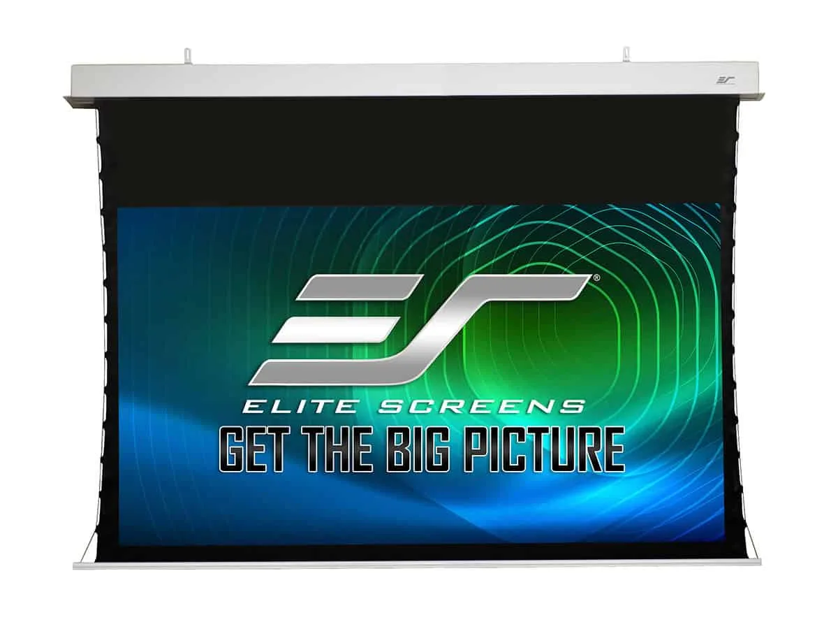 Ảnh minh họa Màn chiếu Elite Screens Evanesce Tab-Tension B CineGrey 5D 126 inch ETB126HD5-E10 – Màn âm trần căng 2 mép chống sáng 2