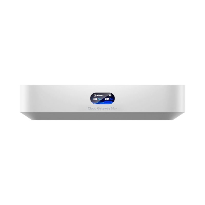 Cloud Gateway Max (UCG-Max) Max 4 WAN, 300 user+, quản lý 30+ UniFi Devices