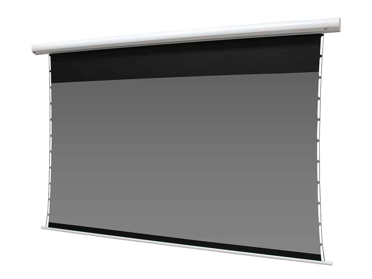 Ảnh minh họa Màn chiếu Elite Screens Starling Tab-Tension CLR 3 121 inch STT121XH2-CLR3 – Màn điện căng 2 mép chống sáng cho UST 2