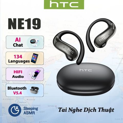 HTC NE19 AI – Tai nghe dịch thuật 134 ngôn ngữ