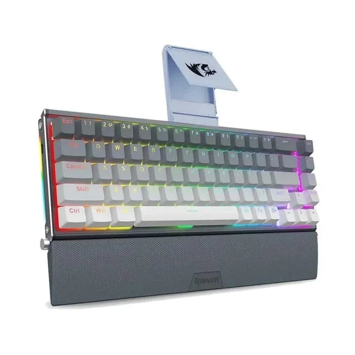 Redragon SHACO K641 Pro Bàn phím cơ gaming không dây – Red Switch | Grey-White (English)