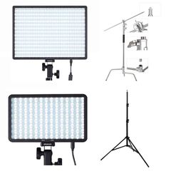  Combo 2 đèn led chụp sản phẩm Amaran Pano 120c Kit + Amaran Pano 60c 