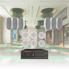  Combo âm thanh lớp học YOGA chuyên nghiệp 100-200m2 