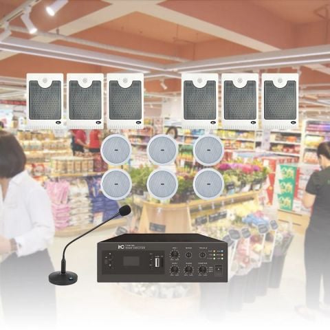 Combo Âm thanh Siêu Thị mini