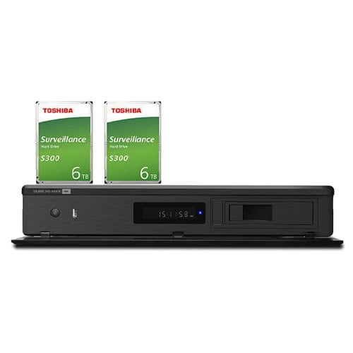 Ảnh minh họa Combo Đầu Dune HD Max 4K + 2 Ổ Toshiba 6TB S300 - Kết nối 2 ổ gắn trong 1