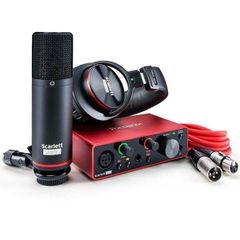  Combo Focusrite Scarlett Solo Studio Gen 3 