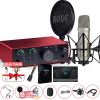Combo Focusrite Solo Gen 4 Mic Rode NT1 5th