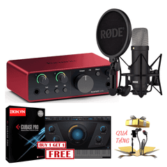  Combo Focusrite Solo Gen 4 Mic Rode NT1 Signature 