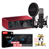Combo Focusrite Solo Gen 4 Mic Rode NT1 Signature