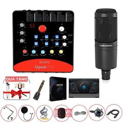  Combo hát live icon upod pro micro at2020 