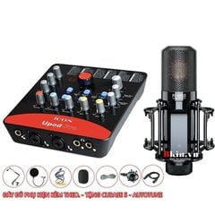  Combo Icon Upod Pro Micro Takstar PC k850 Chính Hãng Mới 