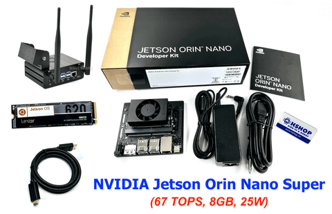 Combo NVIDIA Jetson Orin Nano Super Pro Kit (8GB)