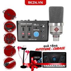 Combo Thu Âm SSL 2+ và Mic TLM 102 Neumann 