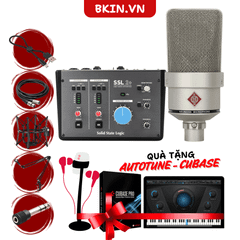  Combo Thu Âm SSL 2+ và Mic TLM 103 Neumann Chính Hãng 
