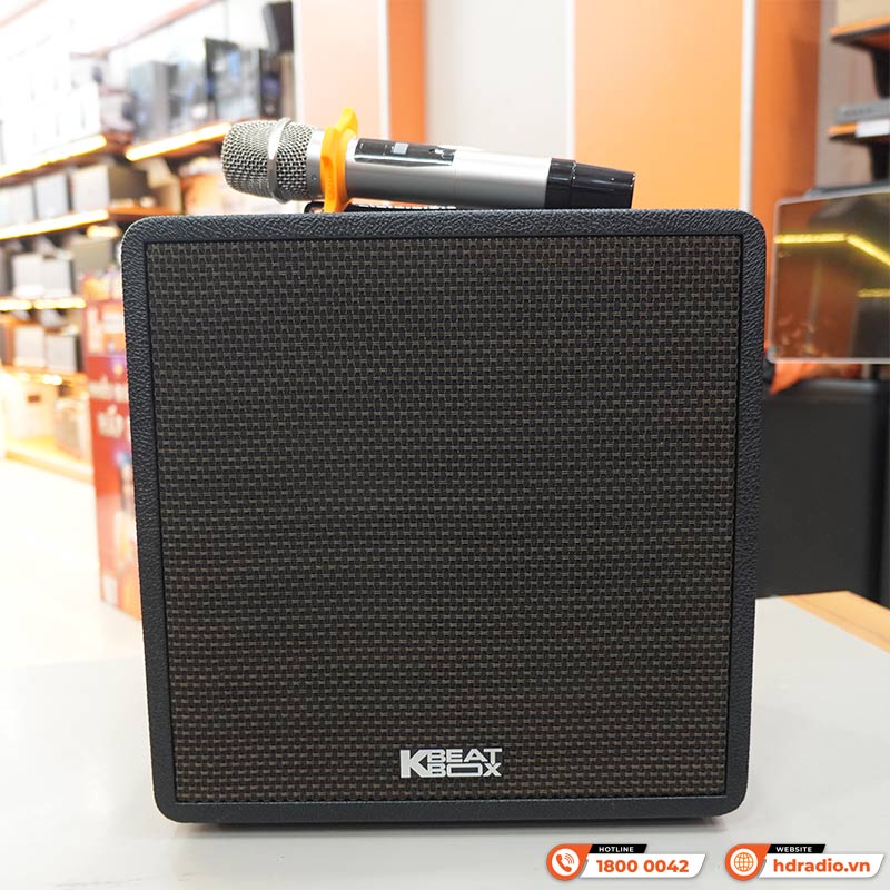 Ảnh minh họa Loa Acnos QUAD 68 Pro, Công Suất 180W, Bluetooth, AUX, Optical, Mic Wireless Stereo, 2 Tay Micro 2