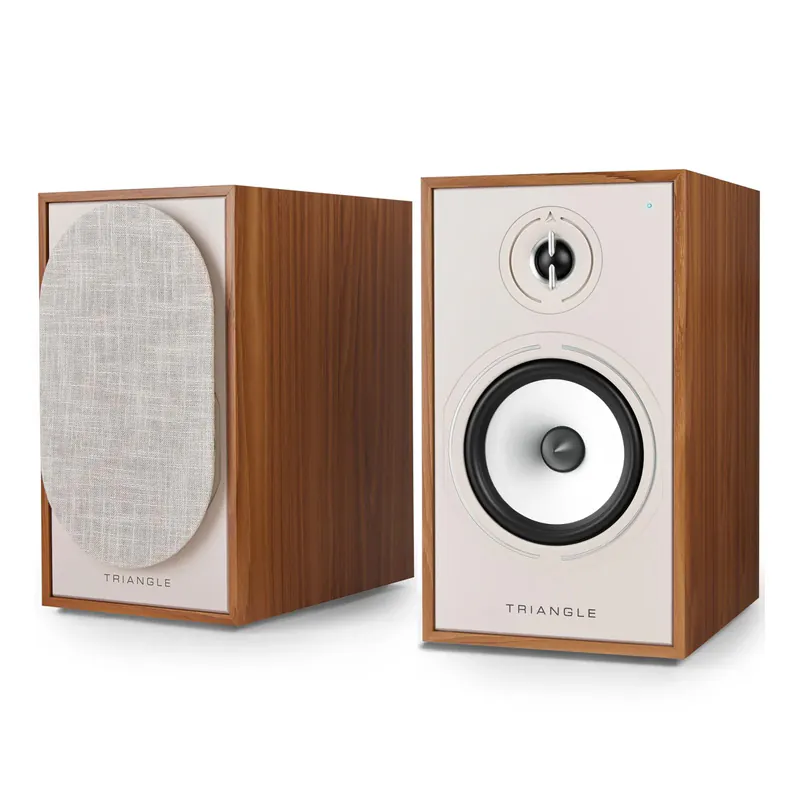 Loa Triangle Borea BR03 Connect, Bass 16 cm, Công suất Class D 2 × 60 W, Bluetooth 5.0, USB-B, Optical, Coaxial, Phono, RCA
