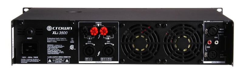Ảnh minh họa CÔNG SUẤT CROWN XL3500 3