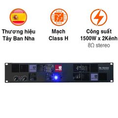  Công Suất Tecnare PA-5000, 1500W x2 Kênh 