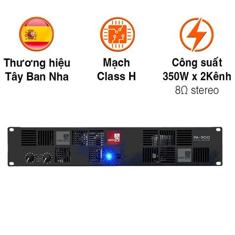 Công Suất Tecnare PA 900, 350W x2 Kênh