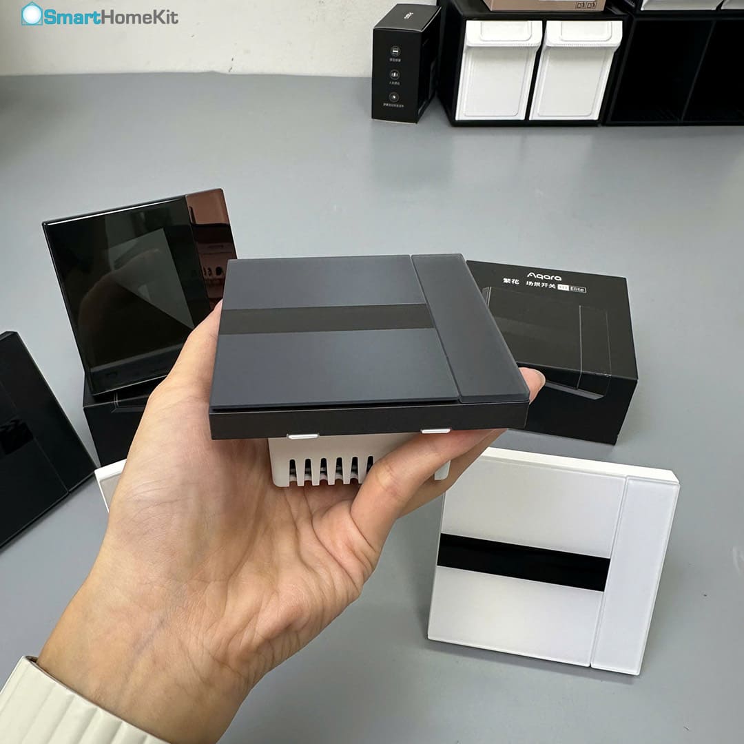 Ảnh minh họa Công tắc Aqara H1 Elite Smart Switch 1