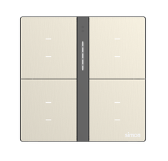  Module công tắc bối cảnh tám Simon M7 Smart 66E8025MTY-2C Màu vàng 