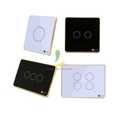  Công tắc cảm ứng Lumi LM-SG viền vàng 