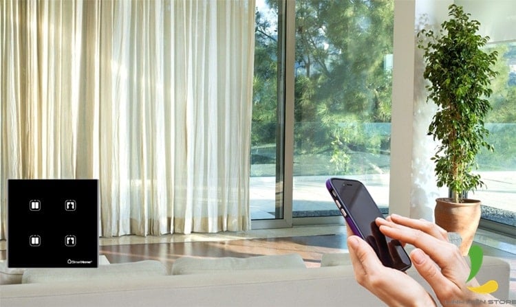 Ảnh minh họa Công tắc điều khiển rèm SH-C2W-H2 3