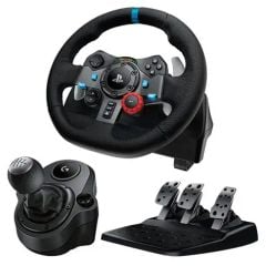  Console Logitech G29 Racing Wheel And Pedals For Ps4/ps5/đen 