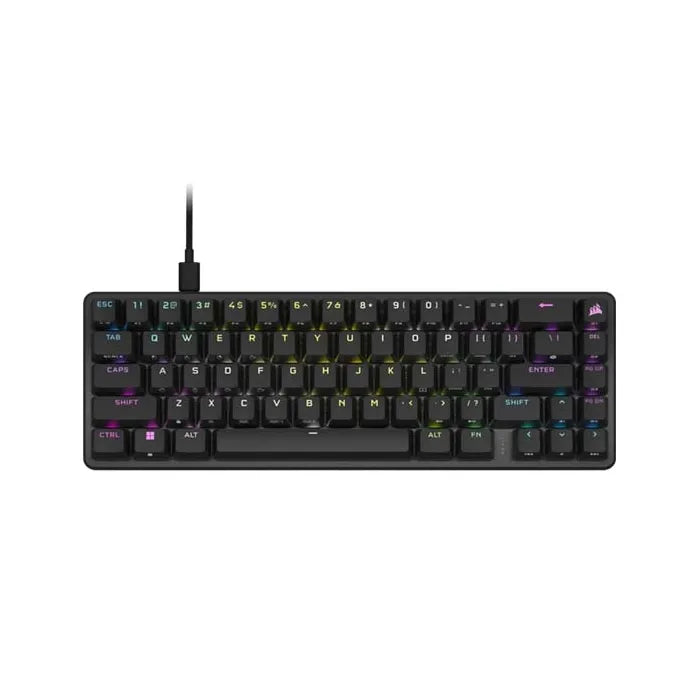 Corsair K65 PRO MINI RGB 65% Bàn phím quang-cơ đen bố cục tiếng Anh