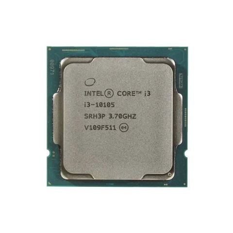 CPU Intel Core i3-10105 TRAY NEW (3.7GHz turbo Up to 4.4GHz, 4 Nhân 8 Luồng, 6MB Cache,) - Socket Intel LGA 1200
