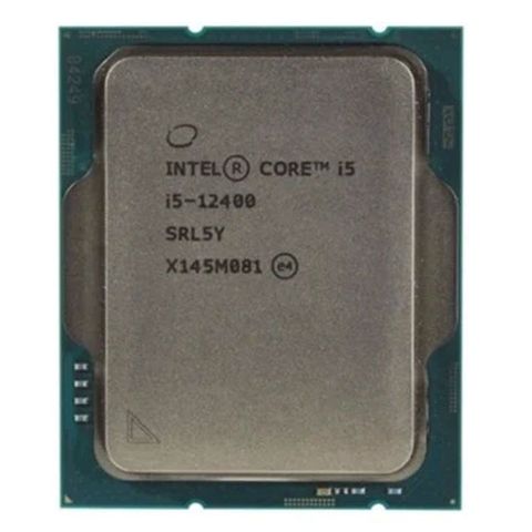 CPU Intel Core i5 12400 Tray | LGA 1700, 6 nhân/12 luồng, Max 4.4 GHz