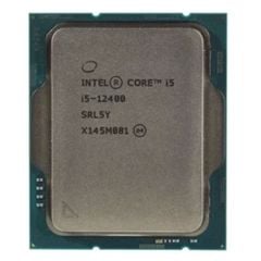  CPU Intel Core i5 12400 Tray | LGA 1700, 6 nhân/12 luồng, Max 4.4 GHz 