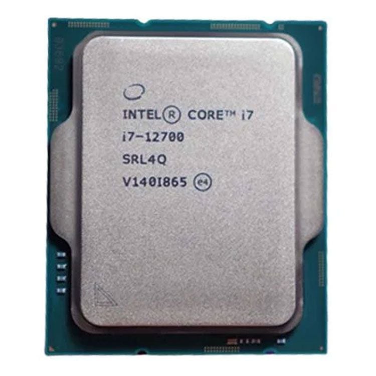 CPU Intel Core i7 12700 Tray | LGA 1700, 12 nhân/20 luồng, Max 4.9 GHz