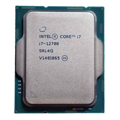 CPU Intel Core i7 12700 Tray | LGA 1700, 12 nhân/20 luồng, Max 4.9 GHz