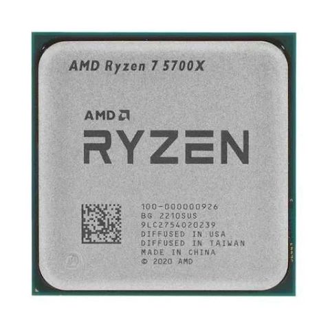 CPU AMD Ryzen 7 5700X Tray (Up to 4.6GHz / 8 nhân 16 luồng / 32MB / AM4)