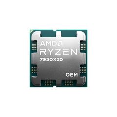  AMD Ryzen 9 7950X3D TRAY 16 Cores 32 Threads 