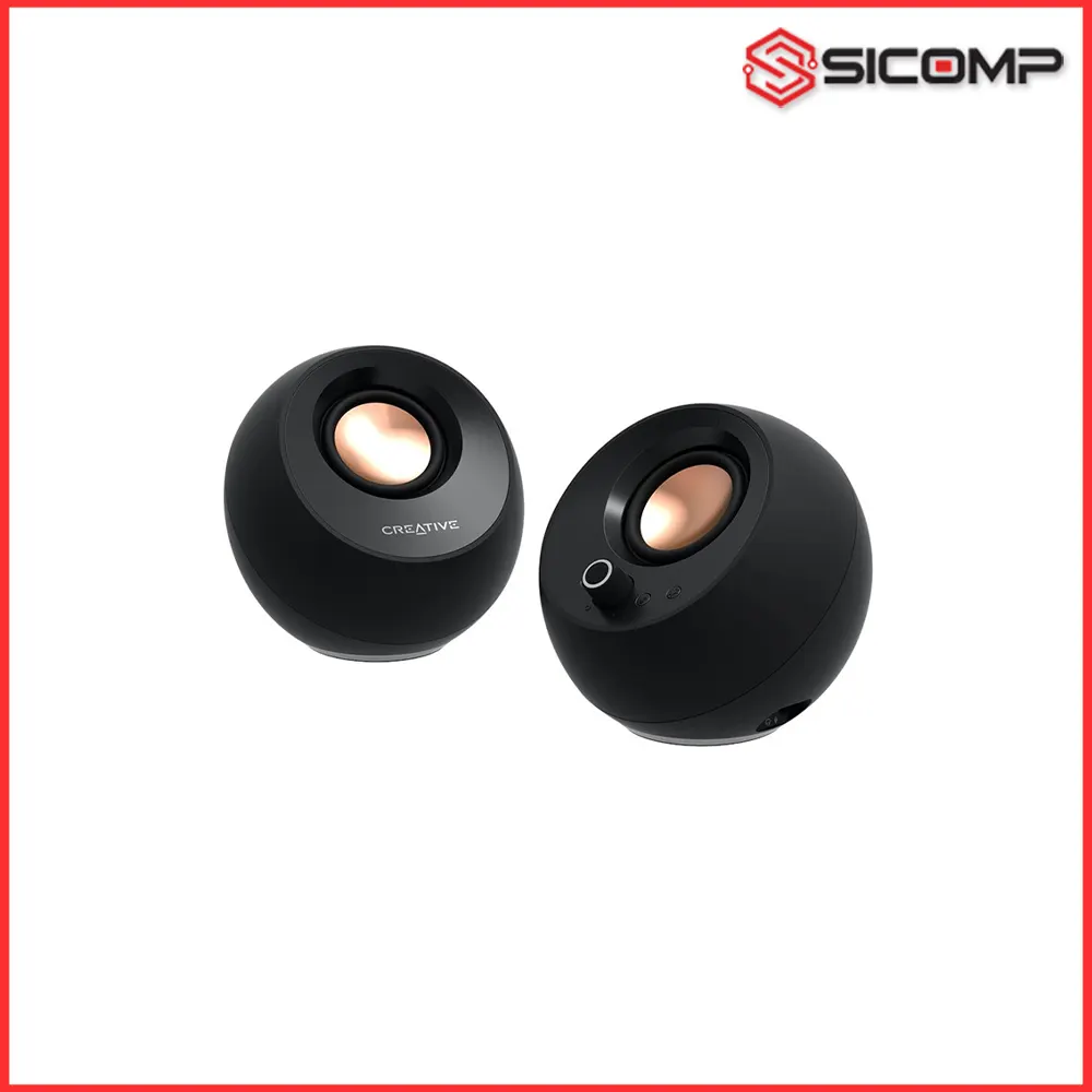 Ảnh minh họa CREATIVE PEBBLE PRO BLACK 1