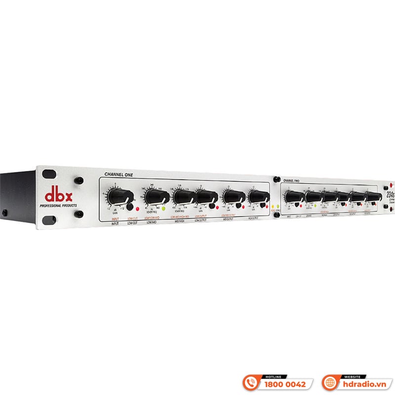Ảnh minh họa Crossovers DBX 234XS, 2 kênh, Jack Cannon 2