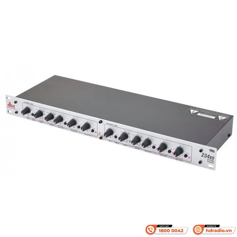 Ảnh minh họa Crossovers DBX 234XS, 2 kênh, Jack Cannon 3