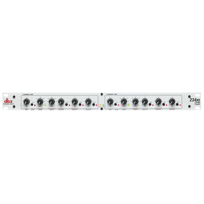 Crossovers DBX 234XS, 2 kênh, Jack Cannon