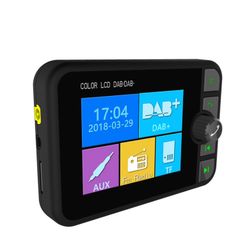  2,8 inch Car DAB + Digital Broadcasting Bộ thu màn hình đầy màu sắc, FM, Chuyển tiếp, Đầu ra AUX 